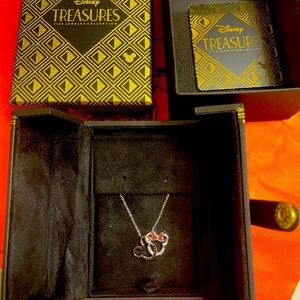 Disney diamond necklace